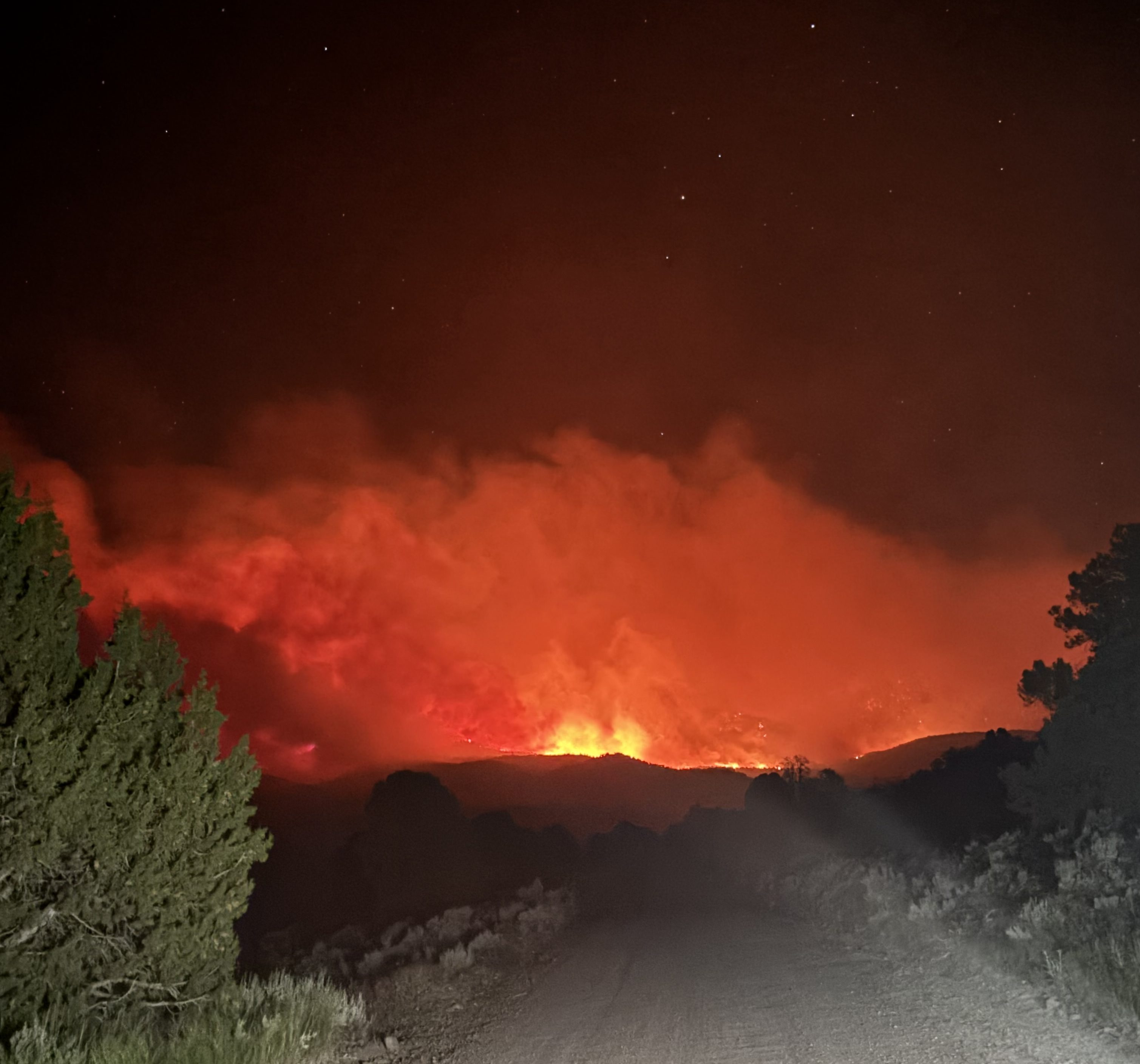 BATTLE ABOVE THE PINES: CREWS HOLD THE LINE IN SOUTHERN UTAH WILDFIRE